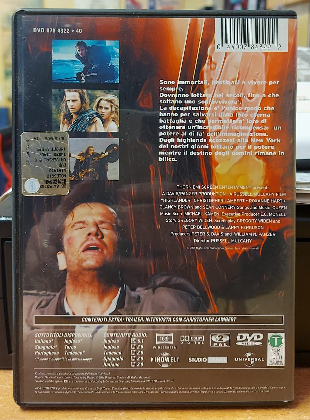 HIGHLANDER L'ULTIMO IMMORTALE