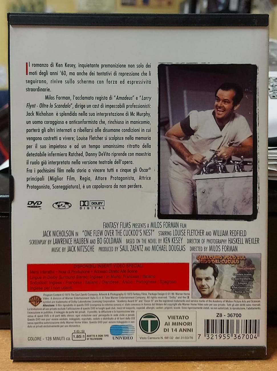 QUALCUNO VOLO' SUL NIDO DEL CUCULO - SNAPPER