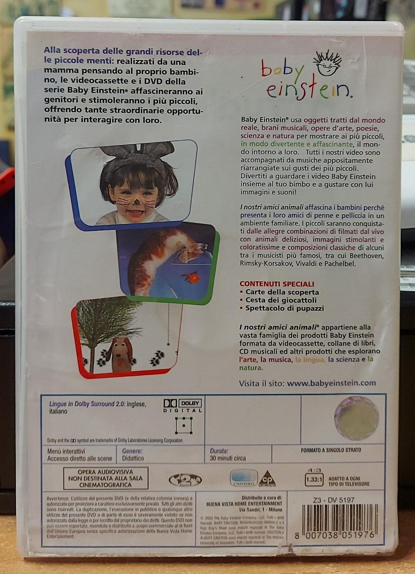 BABY EINSTEIN I NOSTRI AMICI ANIMALI