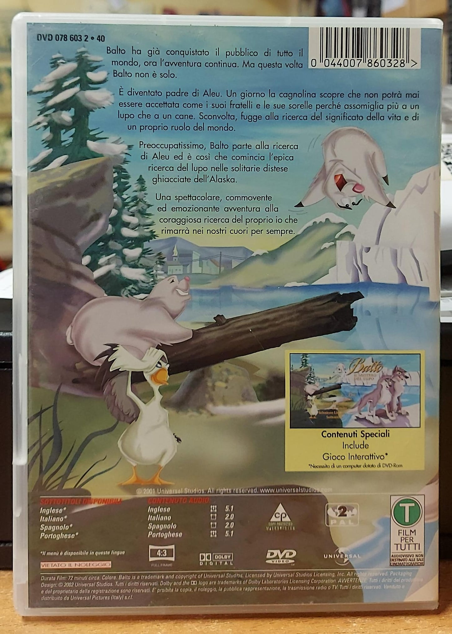 BALTO IL MISTERO DEL LUPO