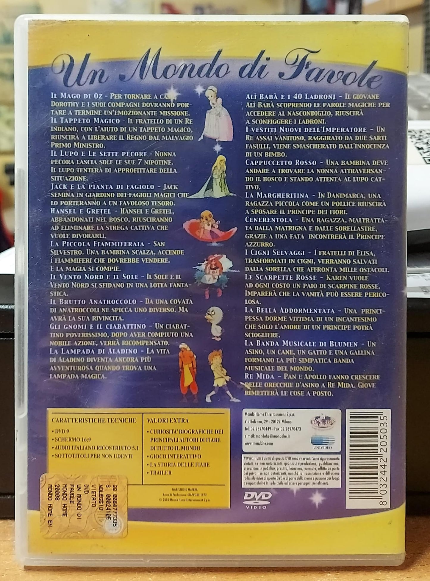 UN MONDO DI FAVOLE - 20 FAVOLE D'AUTORE