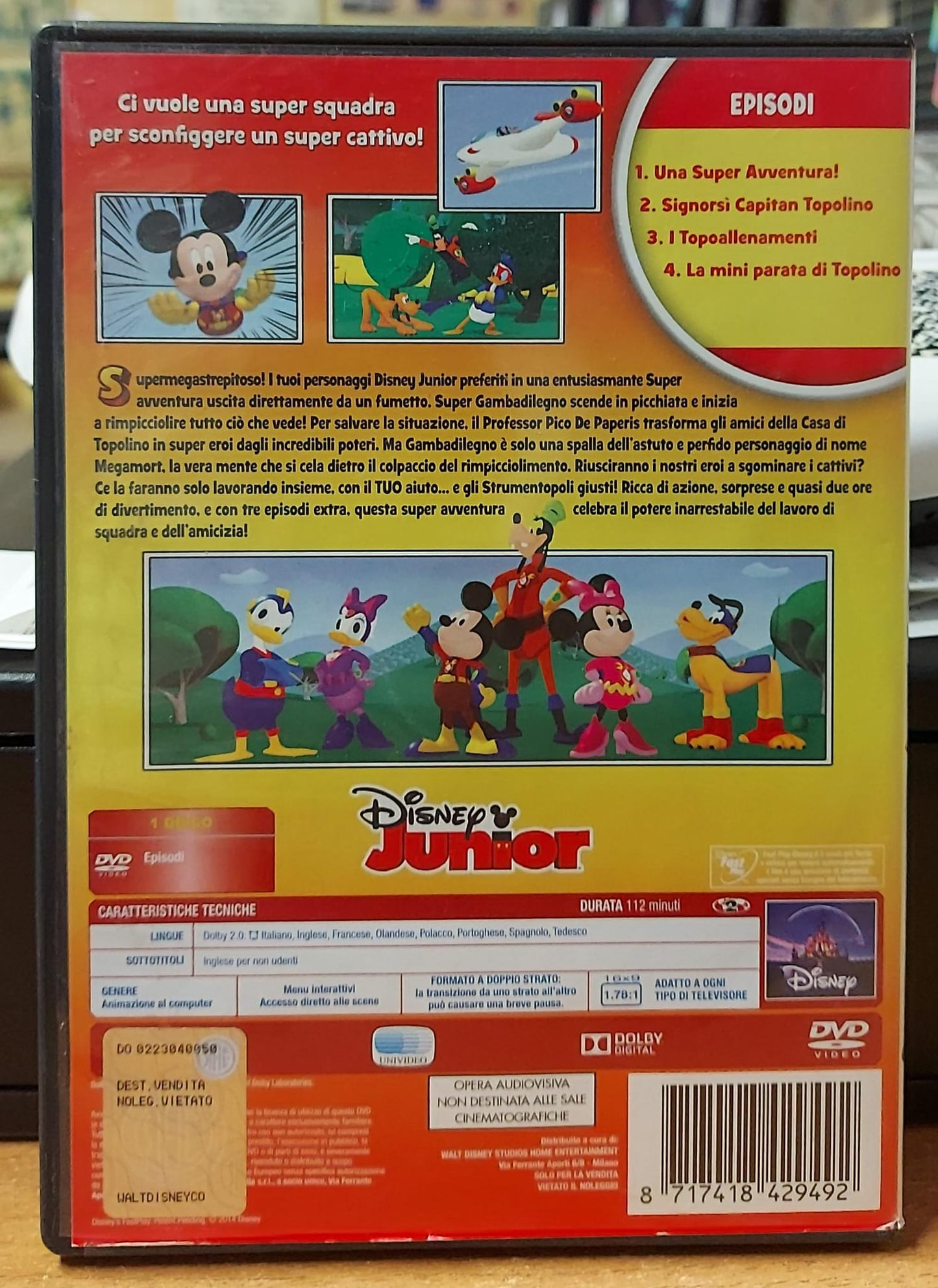 LA CASA DI TOPOLINO - LA SUPER AVVENTURA!