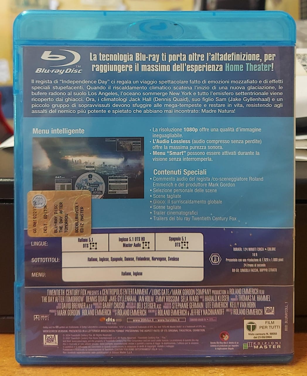THE DAY AFTER TOMORROW L'ALBA DEL GIORNO DOPO
