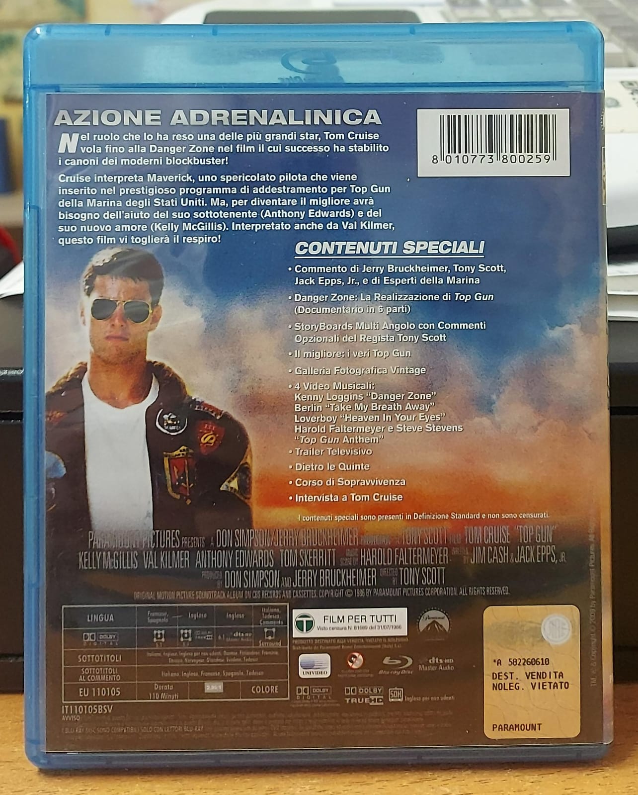 TOP GUN - EDIZIONE SPECIALE DA COLLEZIONE