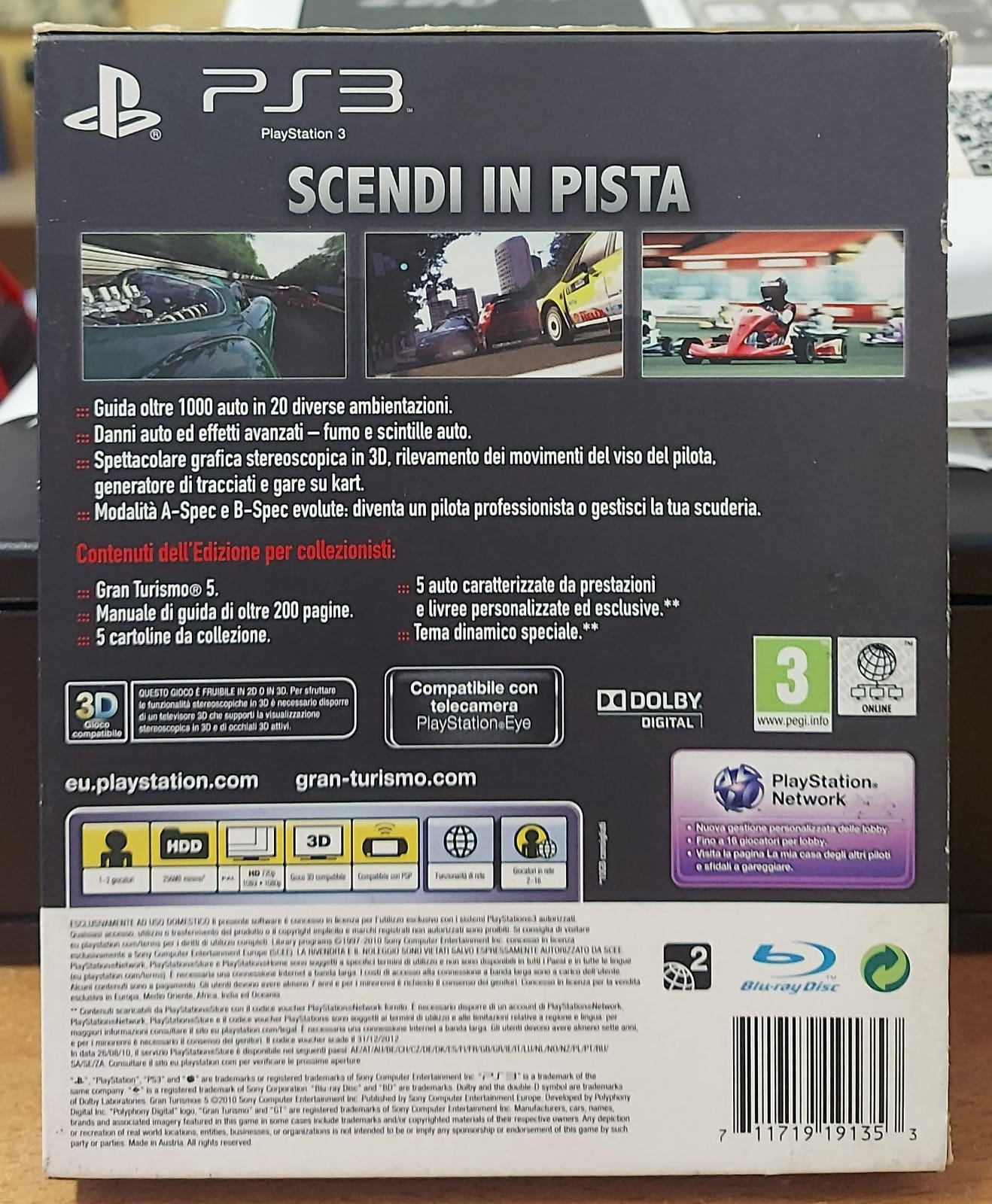 GRAN TURISMO 5 EDIZIONE DA COLLEZIONE