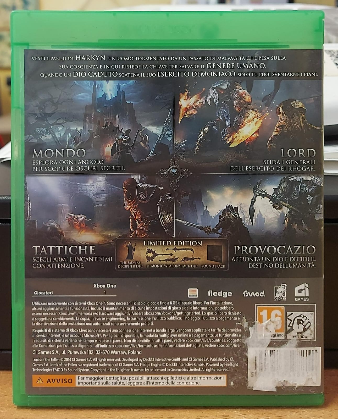 LORDS OF THE FALLEN