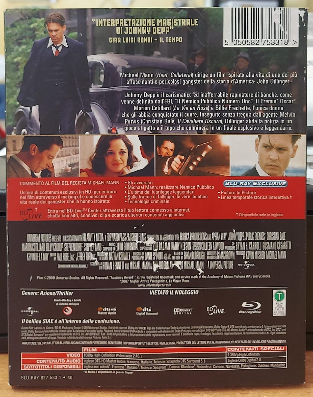 NEMICO PUBBLICO PUBLIC ENEMIES