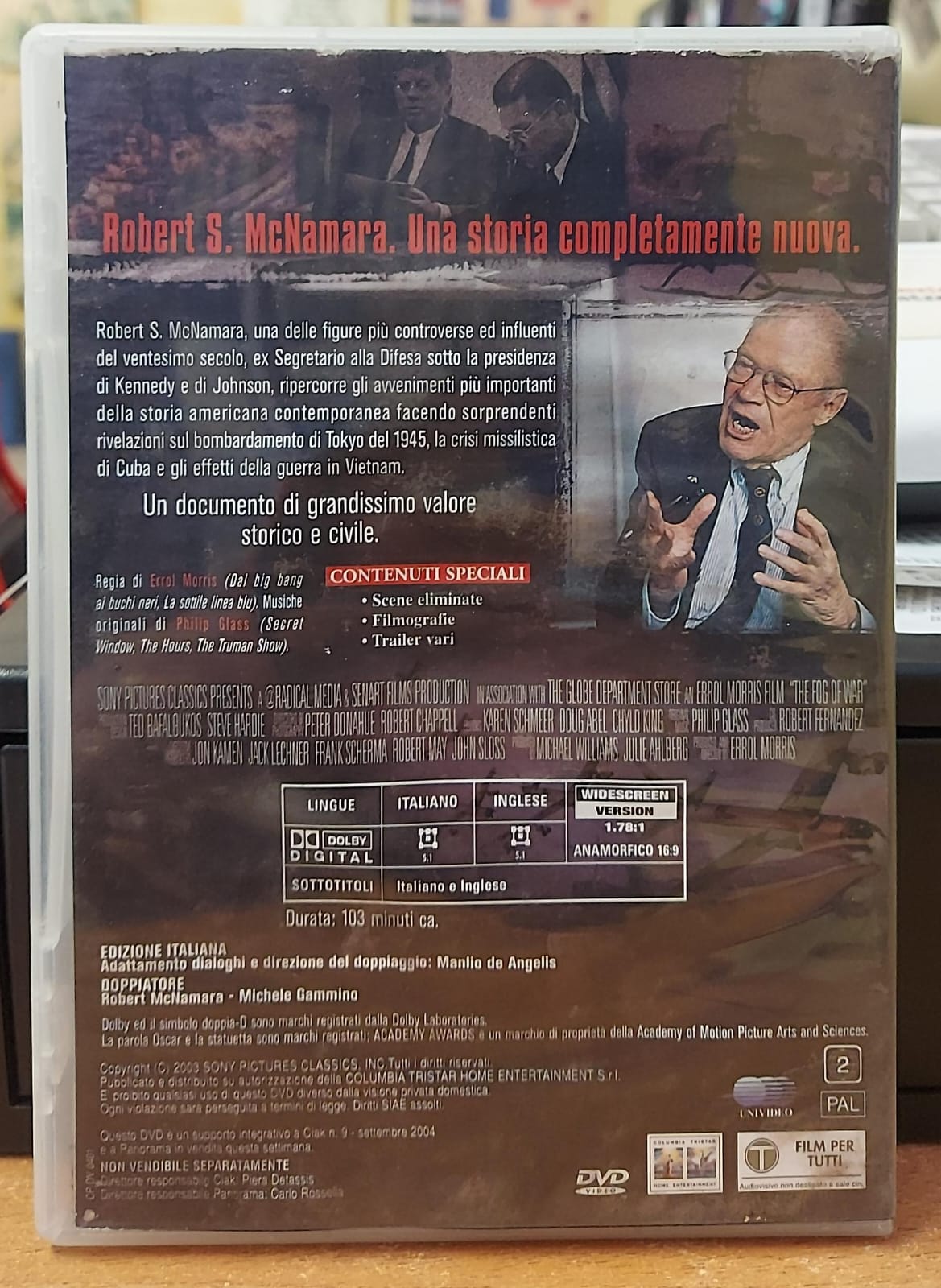 THE FOG OF WAR LA GUERRA SECONDO ROBERT MCNAMARA