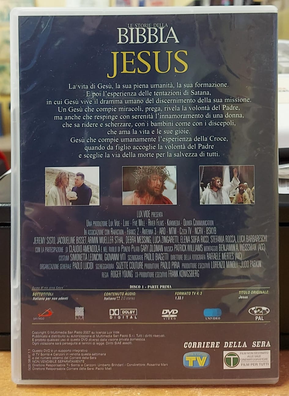 LE STORIE DELLA BIBBIA - JESUS - DISCO 1