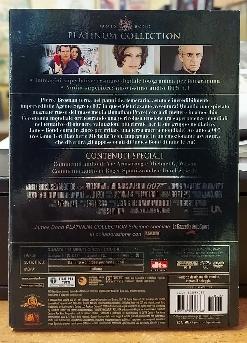 007 IL DOMANI NON MUORE MAI