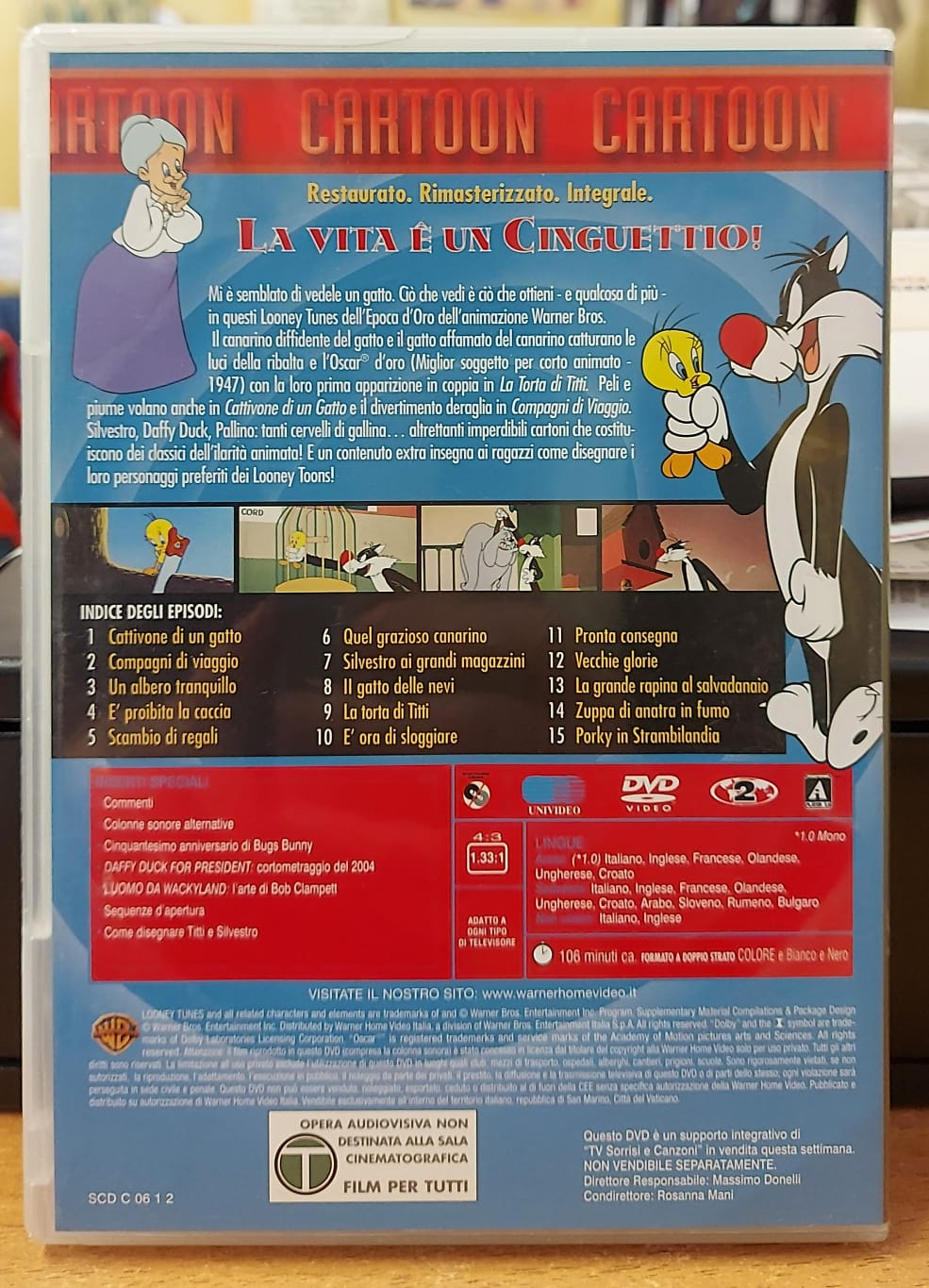LOONEY TUNES COLLECTION TITTI & SILVESTRO