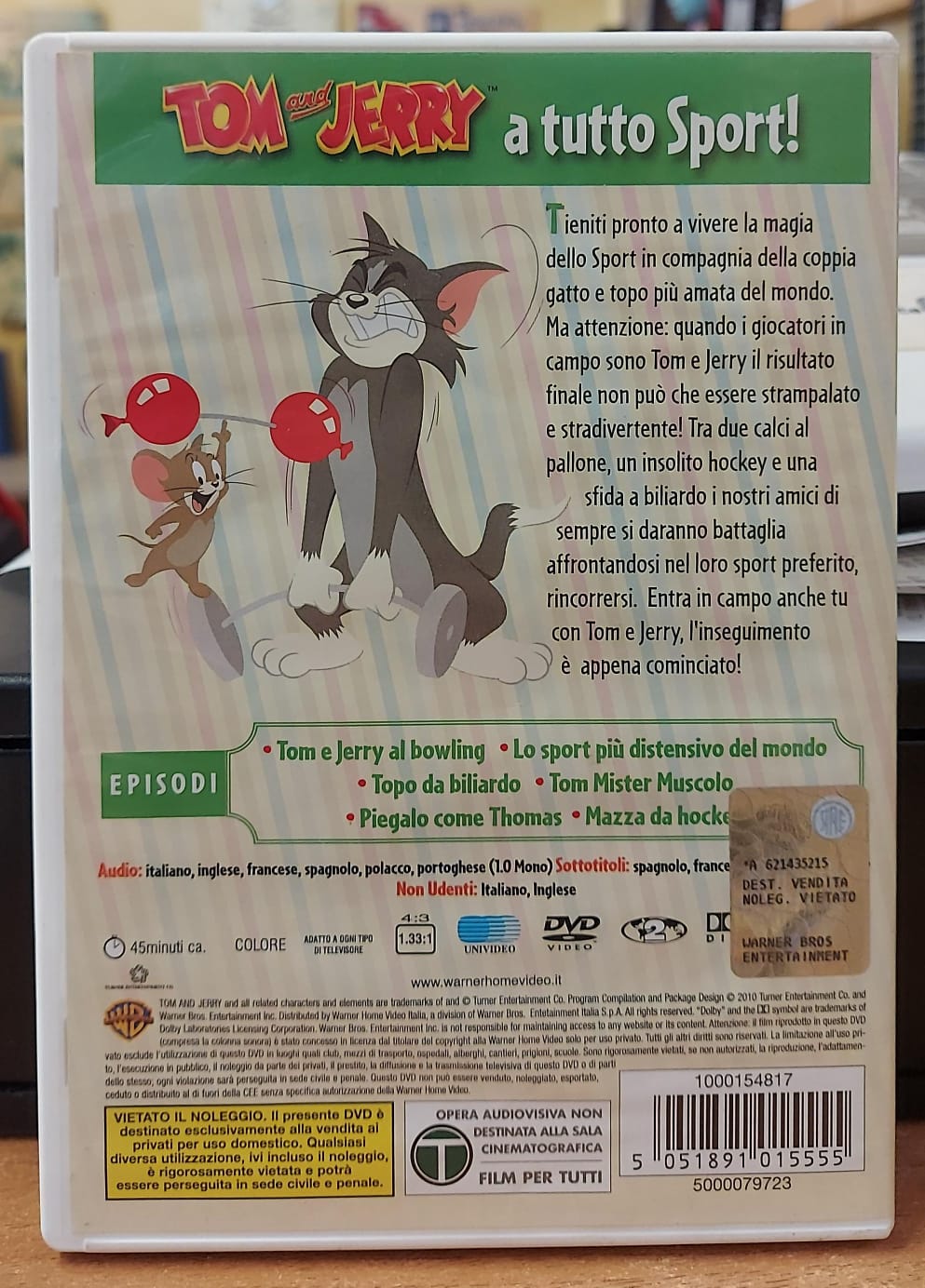 TOM & JERRY CAMPIONI DEL MONDO