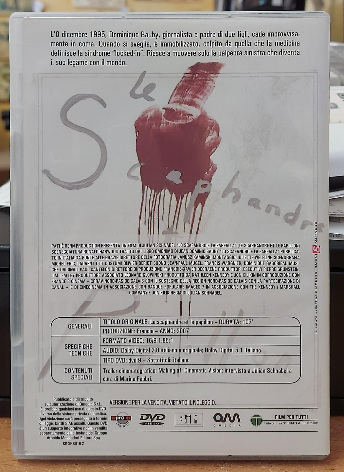 LO SCAFANDRO E LA FARFALLA