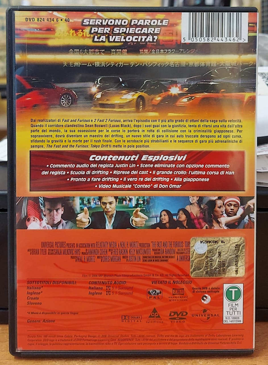 THE FAST AND THE FURIOUS TOKYO DRIFT