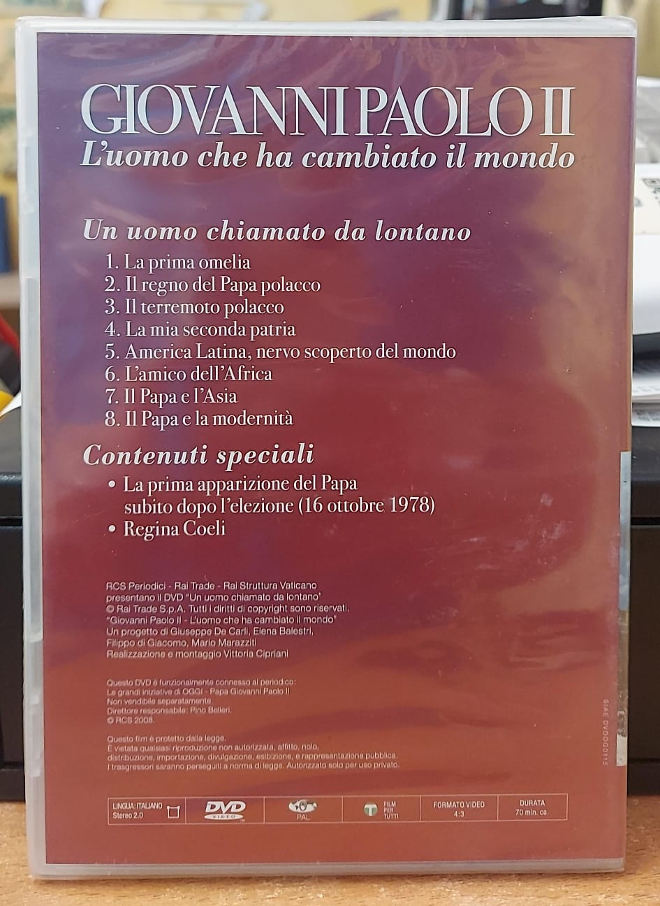 GIOVANNI PAOLO II L'UOMO CHE HA CAMBIATO IL MONDO VOL.1 - NUOVO MAI APERTO