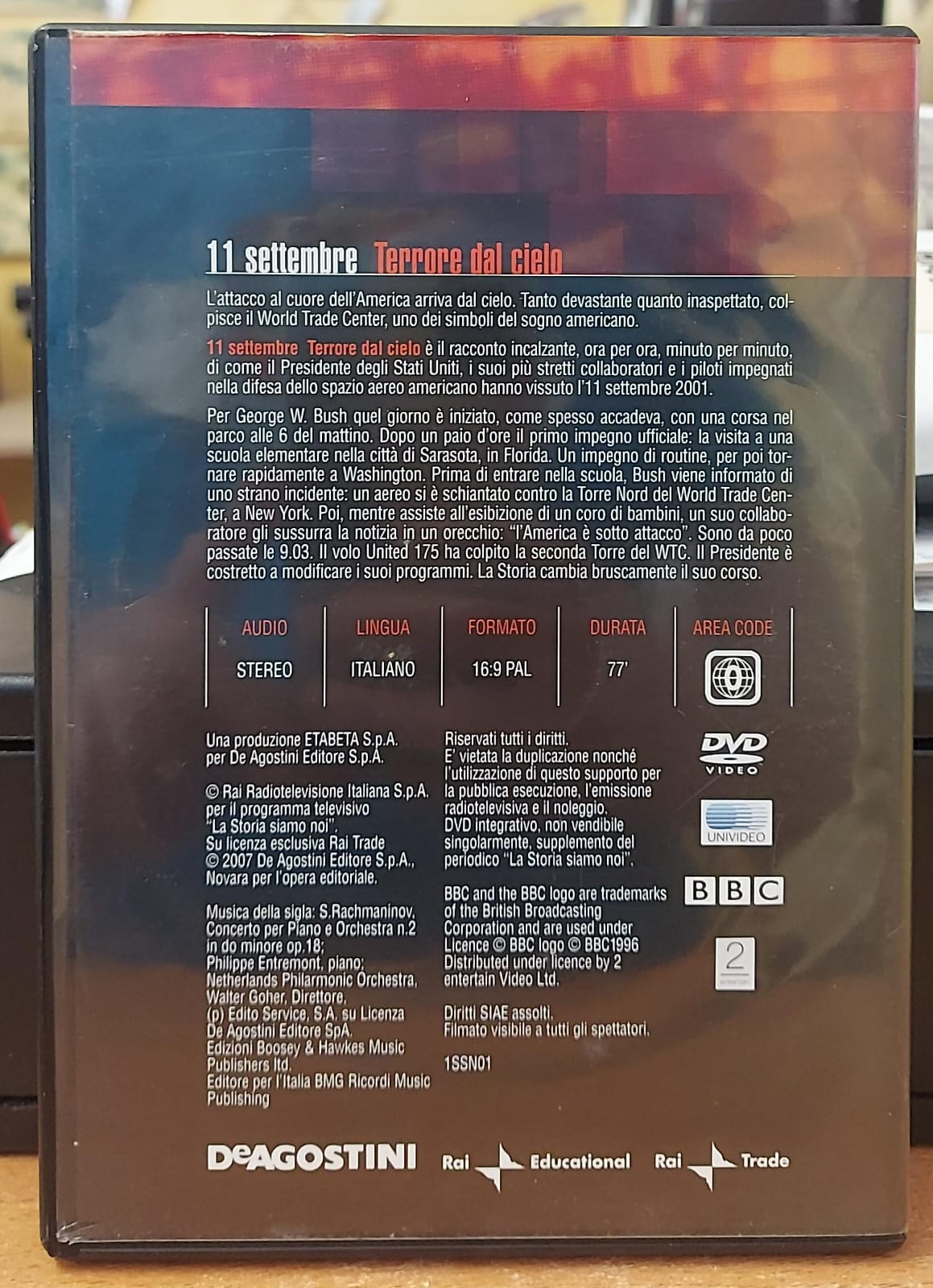 LA STORIA SIAMO NOI VOL.1 11 SETTEMBRE TERRORE DAL CIELO