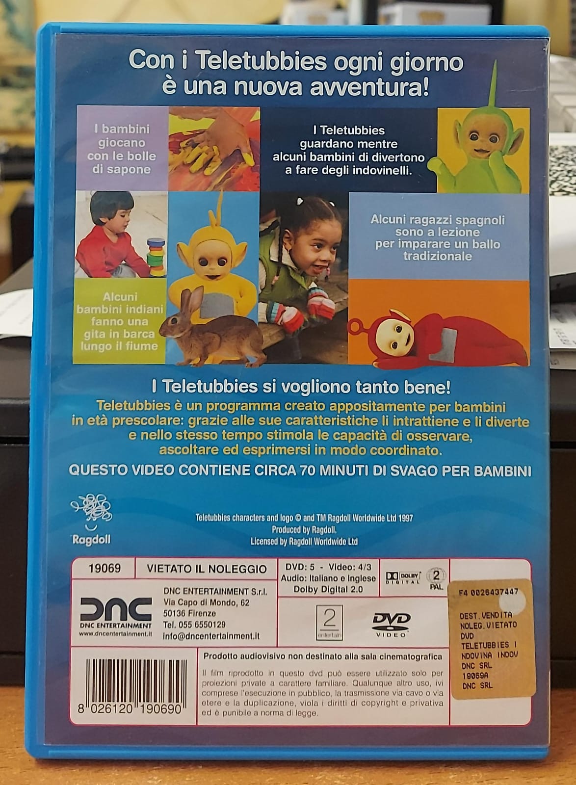 TELETUBBIES INDOVINA INDOVINELLO