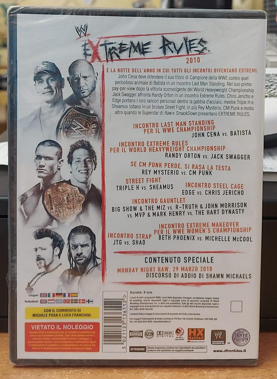 WWE EXTREME RULES 2010 - NUOVO MAI APERTO