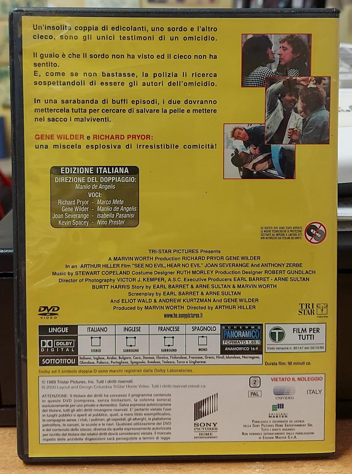 NON GUARDARMI NON TI SENTO
