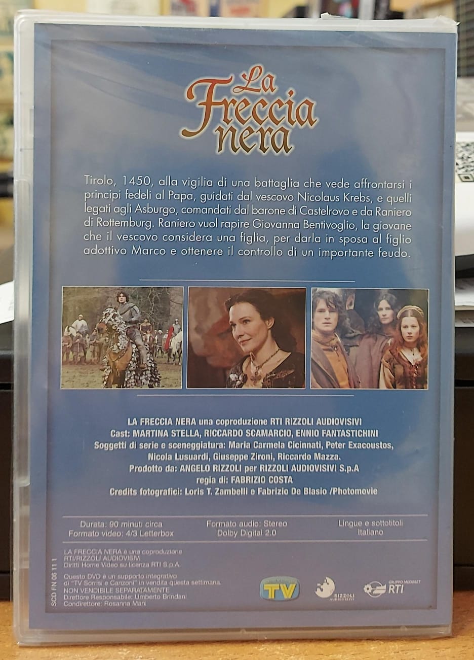 LA FRECCIA NERA DISCO 1 - NUOVO MAI APERTO