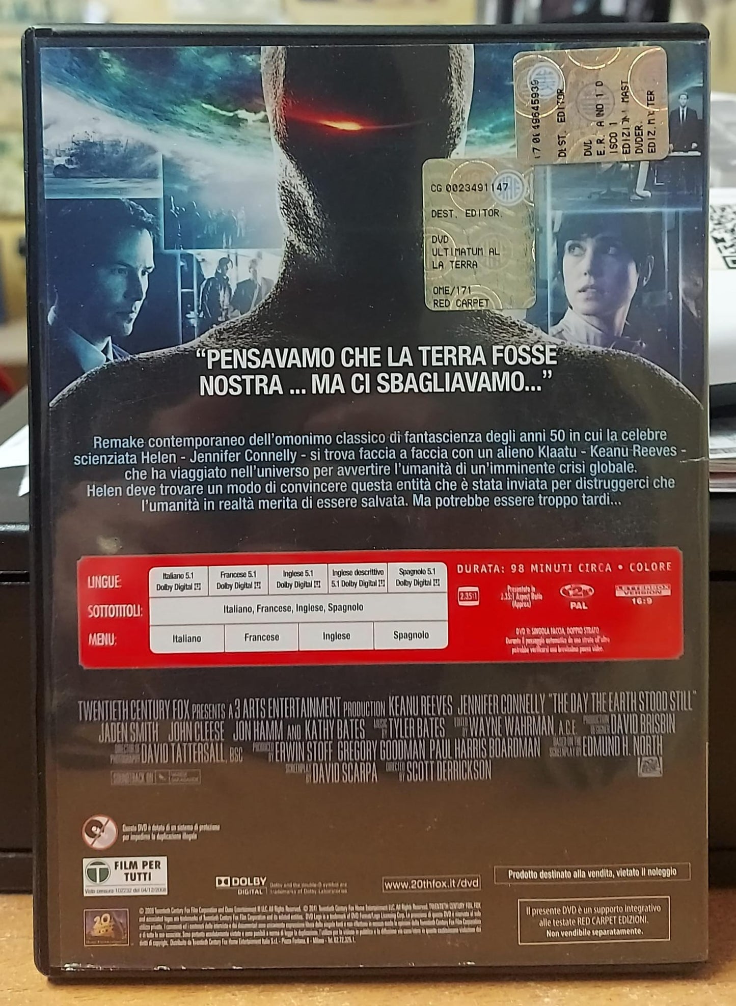 ULTIMATUM ALLA TERRA