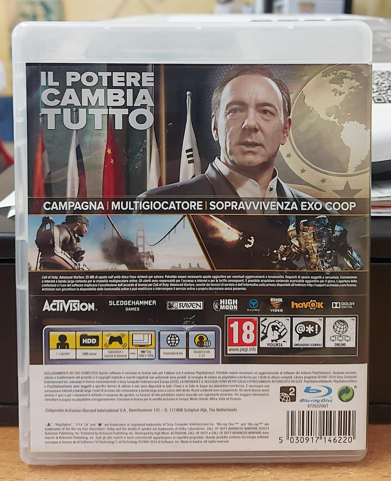 CALL OF DUTY ADVANCED WARFARE