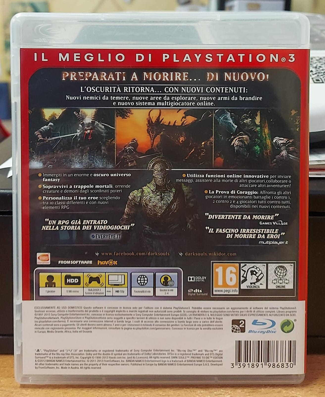 DARK SOULS PREPARE TO DIE EDITION - ESSENTIALS