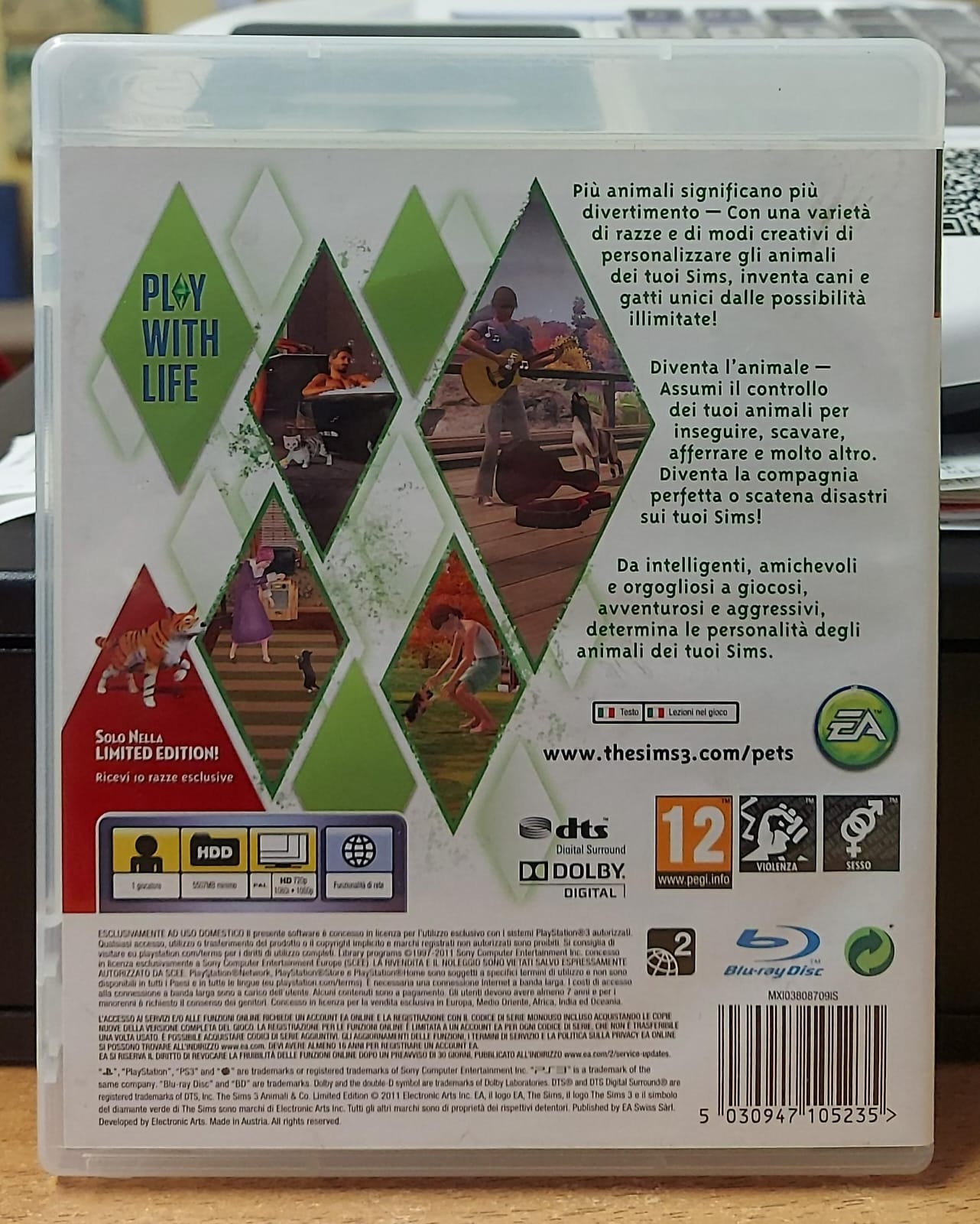 THE SIMS 3 ANIMALI & CO.