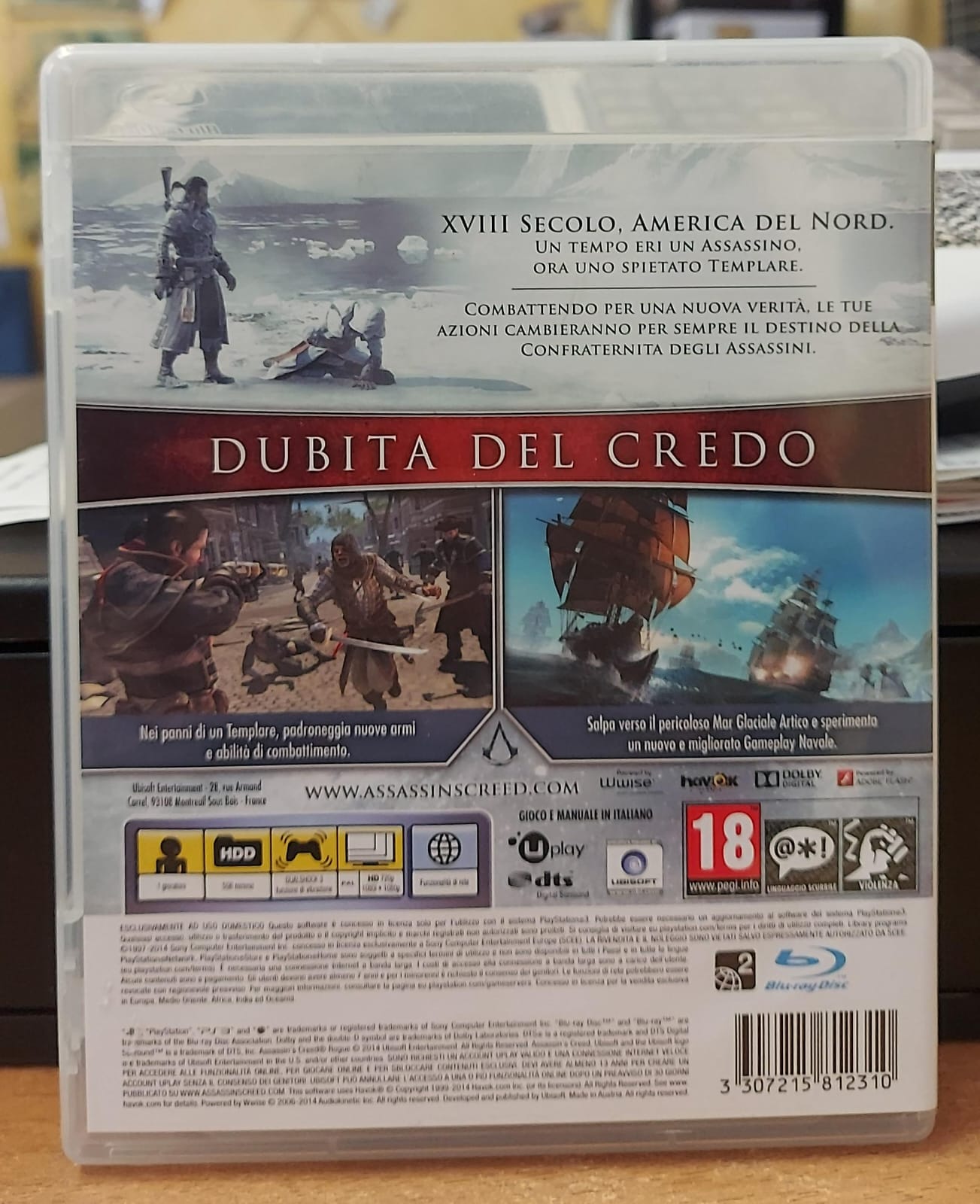 ASSASSIN'S CREED ROGUE