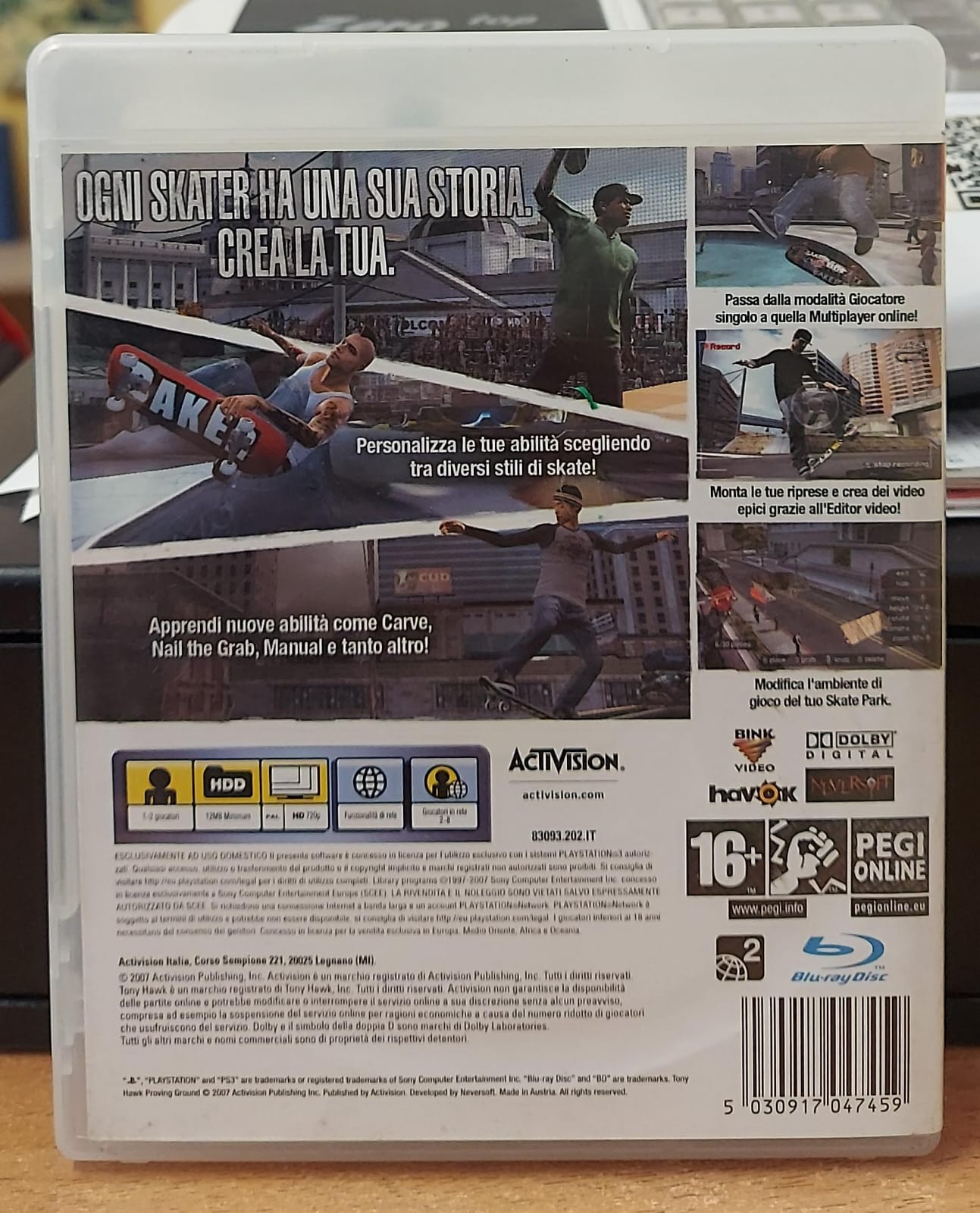 TONY HAWK'S PROVING GROUND