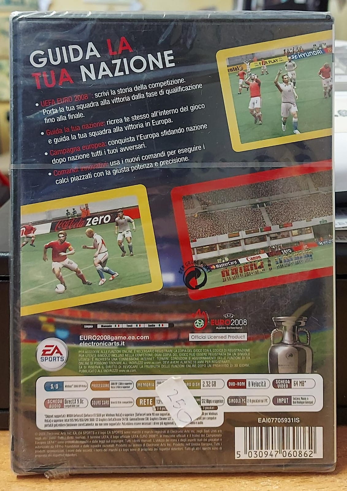 UEFA EURO 2008 - NUOVO MAI APERTO