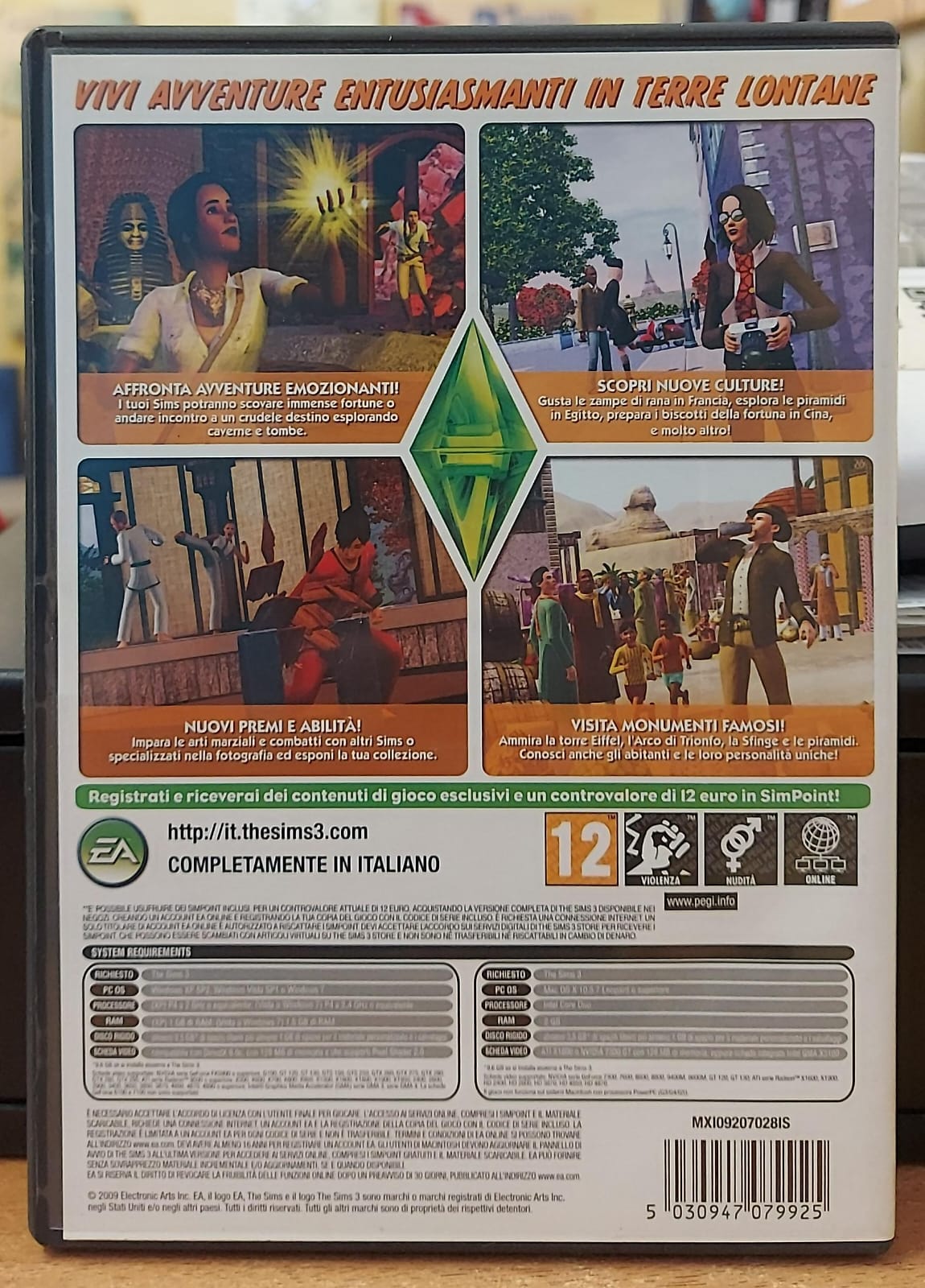 THE SIMS 3 TRAVEL ADVENTURES EXPANSION PACK