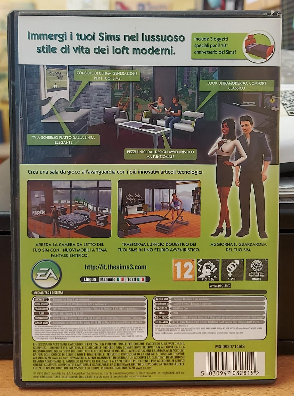 THE SIMS 3 LOFT STUFF - ESPANSIONE
