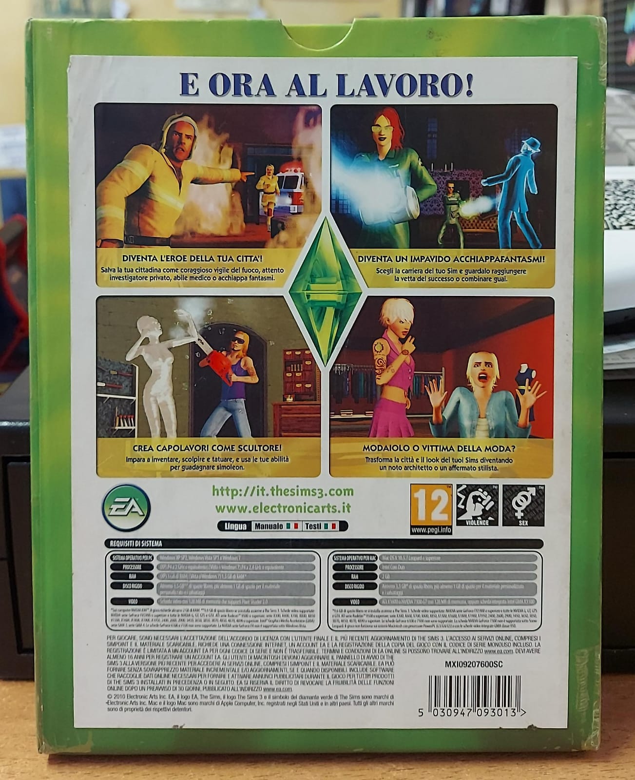 THE SIMS 3 AMBITIONS EXPANSION PACK ANNIVERSARY EDITION