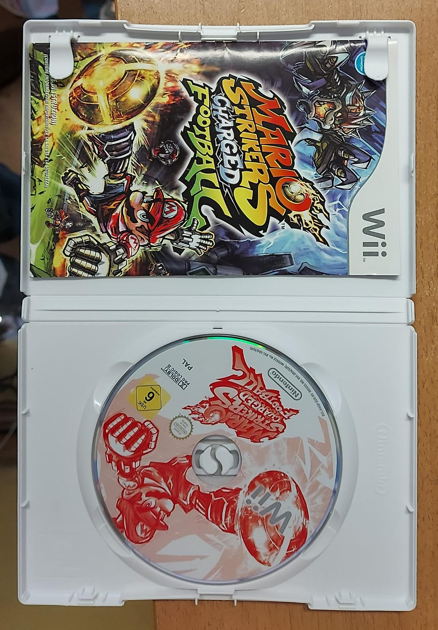 MARIO STRIKERS CHARGED FOOTBALL