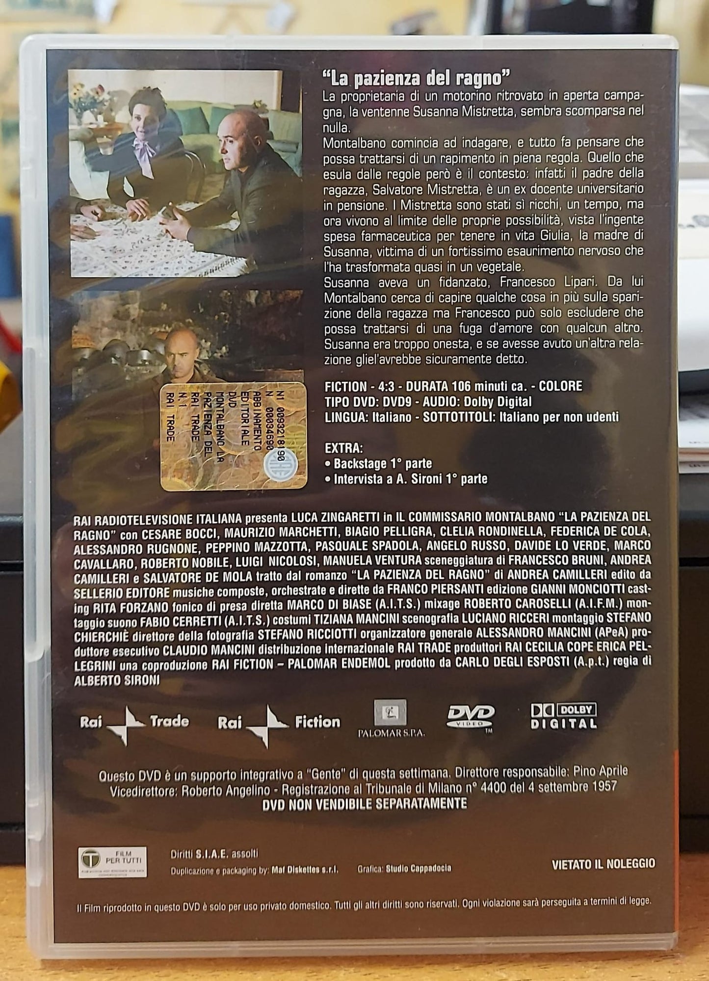 IL COMMISSARIO MONTALBANO LA PAZIENZA DEL RAGNO