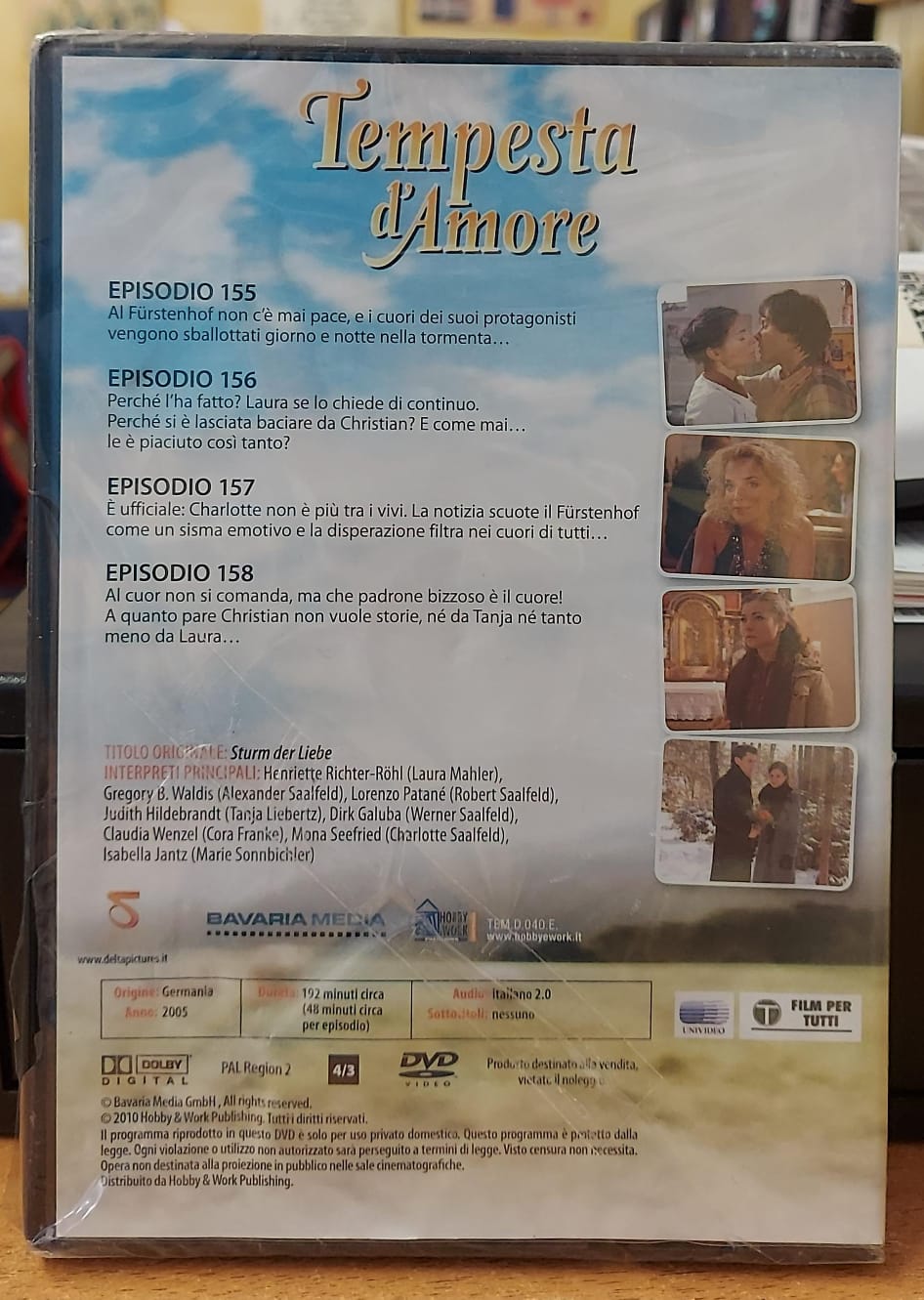 TEMPESTA D'AMORE STAGIONE 1 EPISODI 155-156-157-158