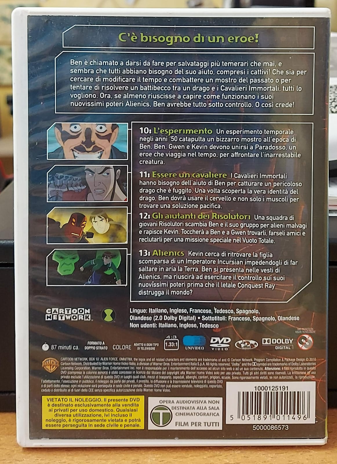 BEN 10 FORZA ALIENA STAGIONE 1 VOLUME 3