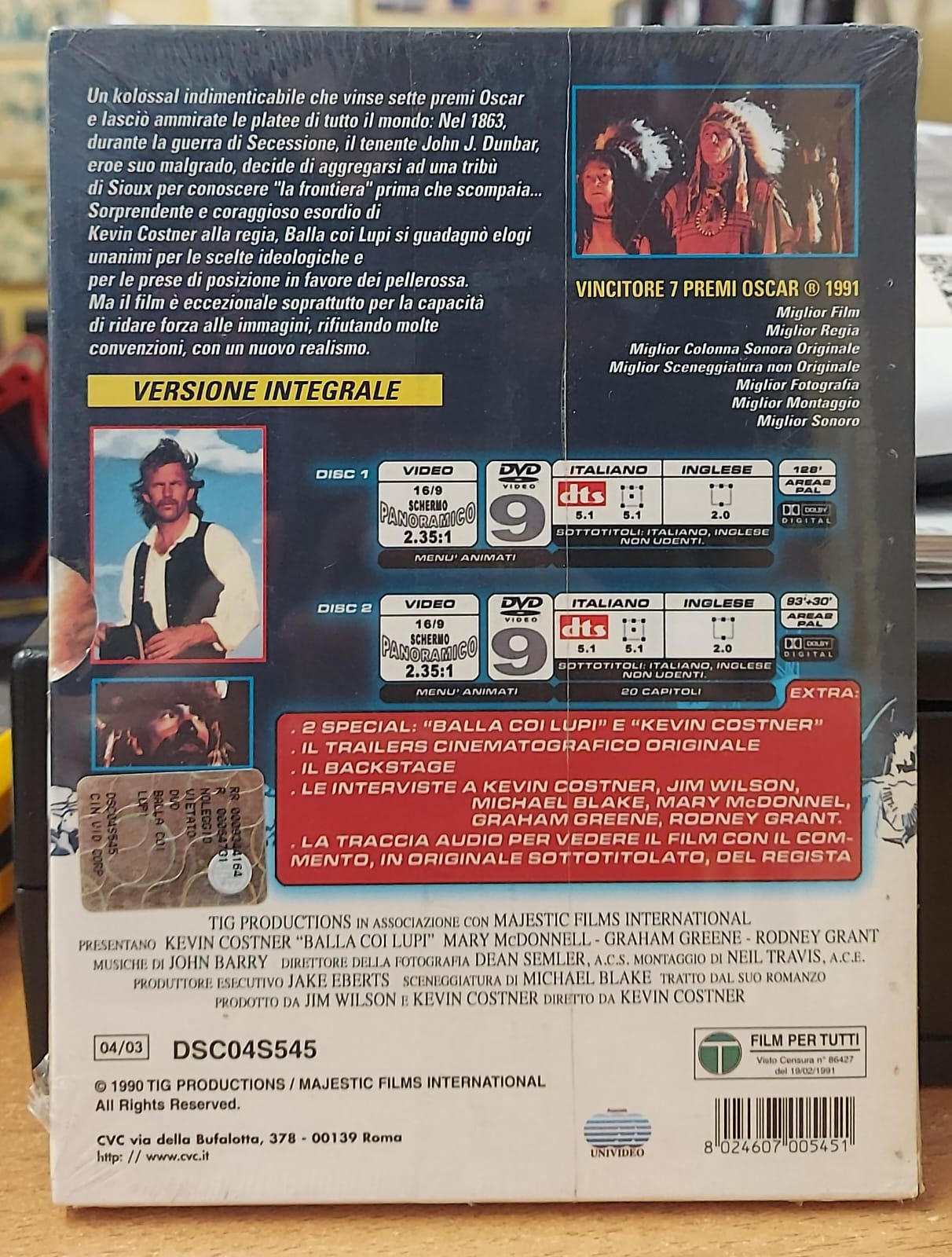 BALLA COI LUPI - EDIZIONE SPECIALE 2 DISCHI - NUOVO MAI APERTO