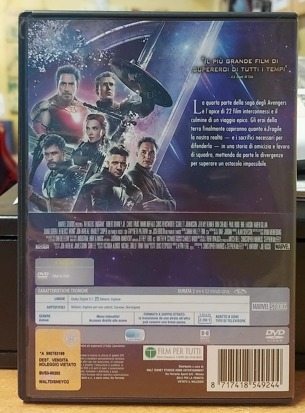 AVENGERS ENDGAME