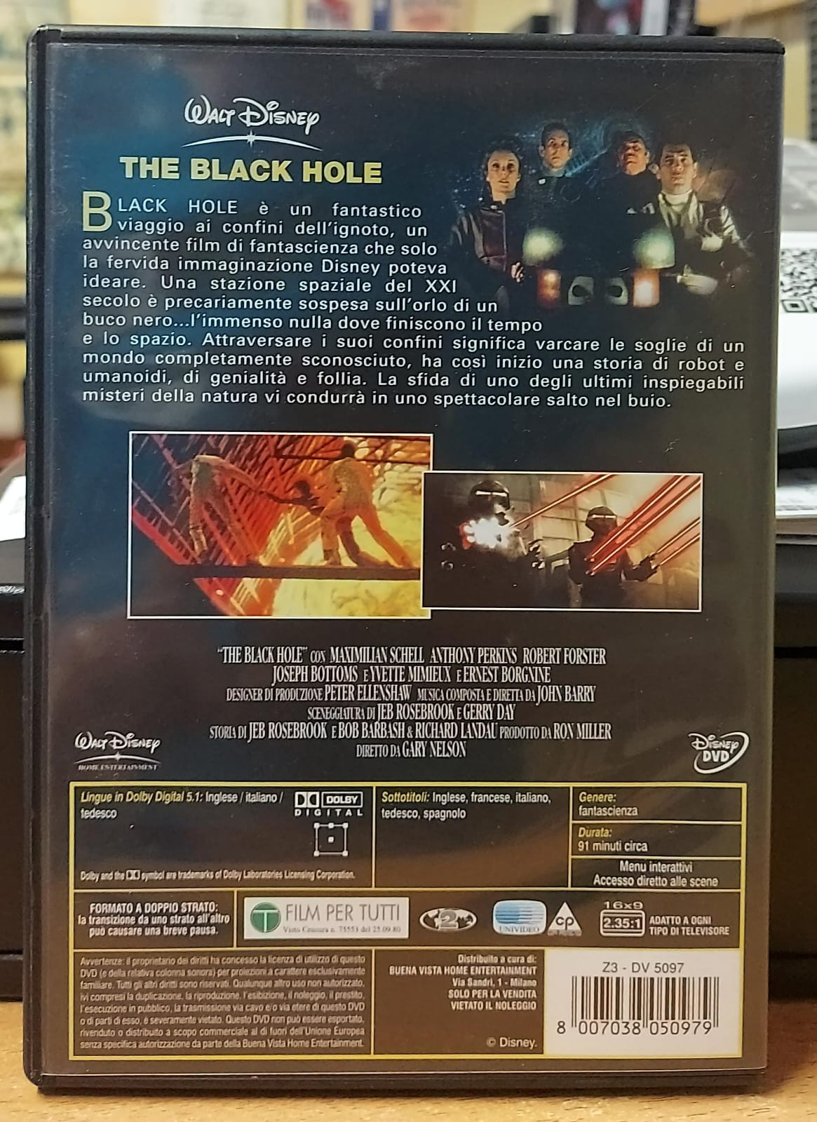 THE BLACK HOLE IL BUCO NERO