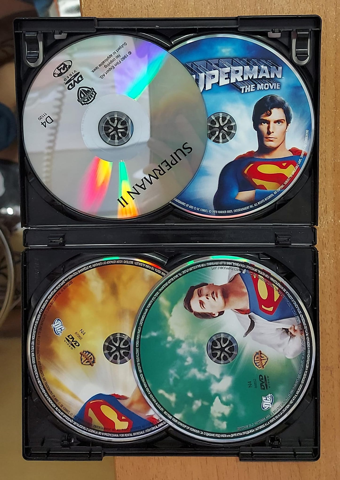 SUPERMAN COLLECTION - SUPERMAN 1-2-3-4