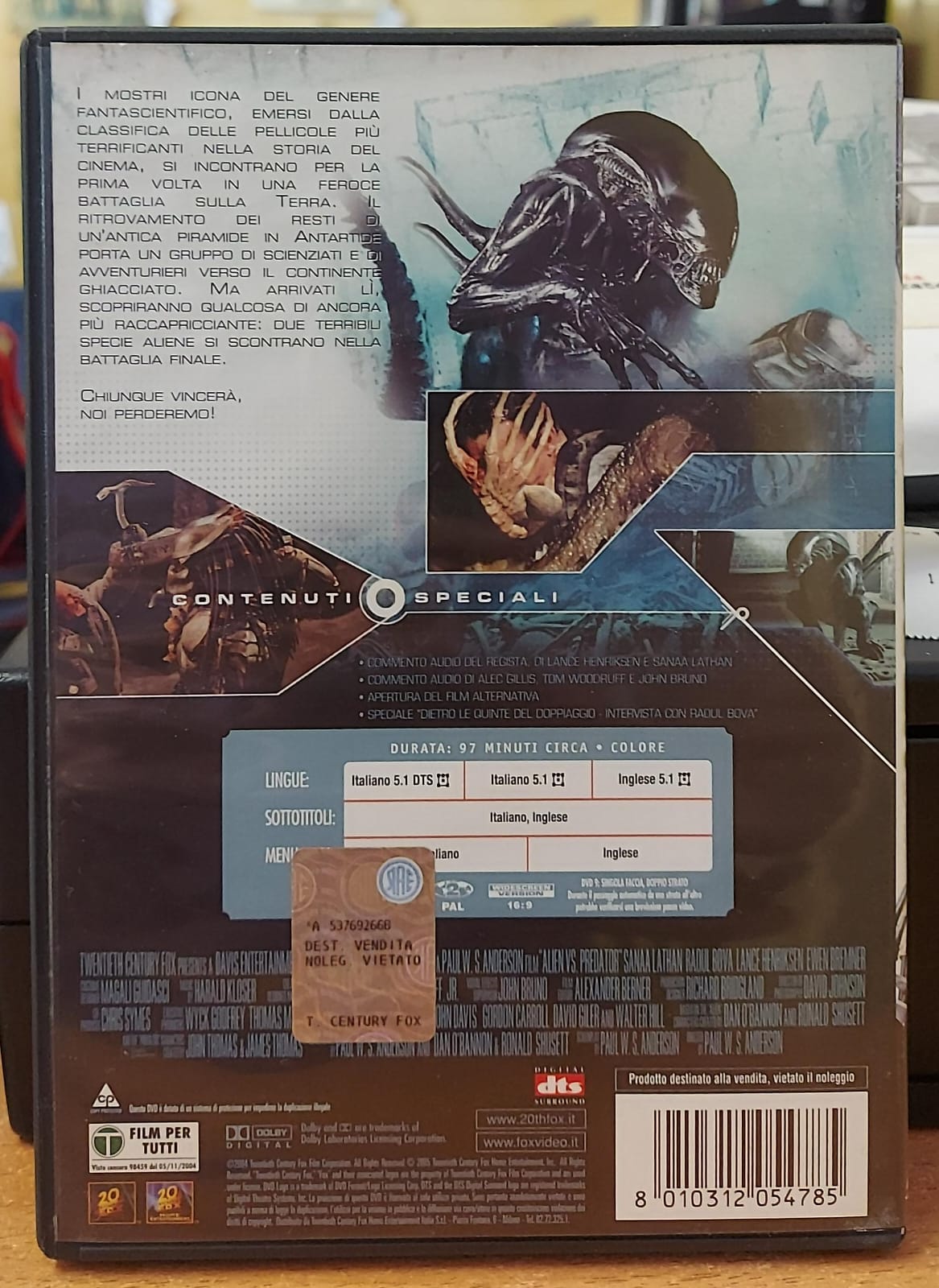 ALIEN VS. PREDATOR