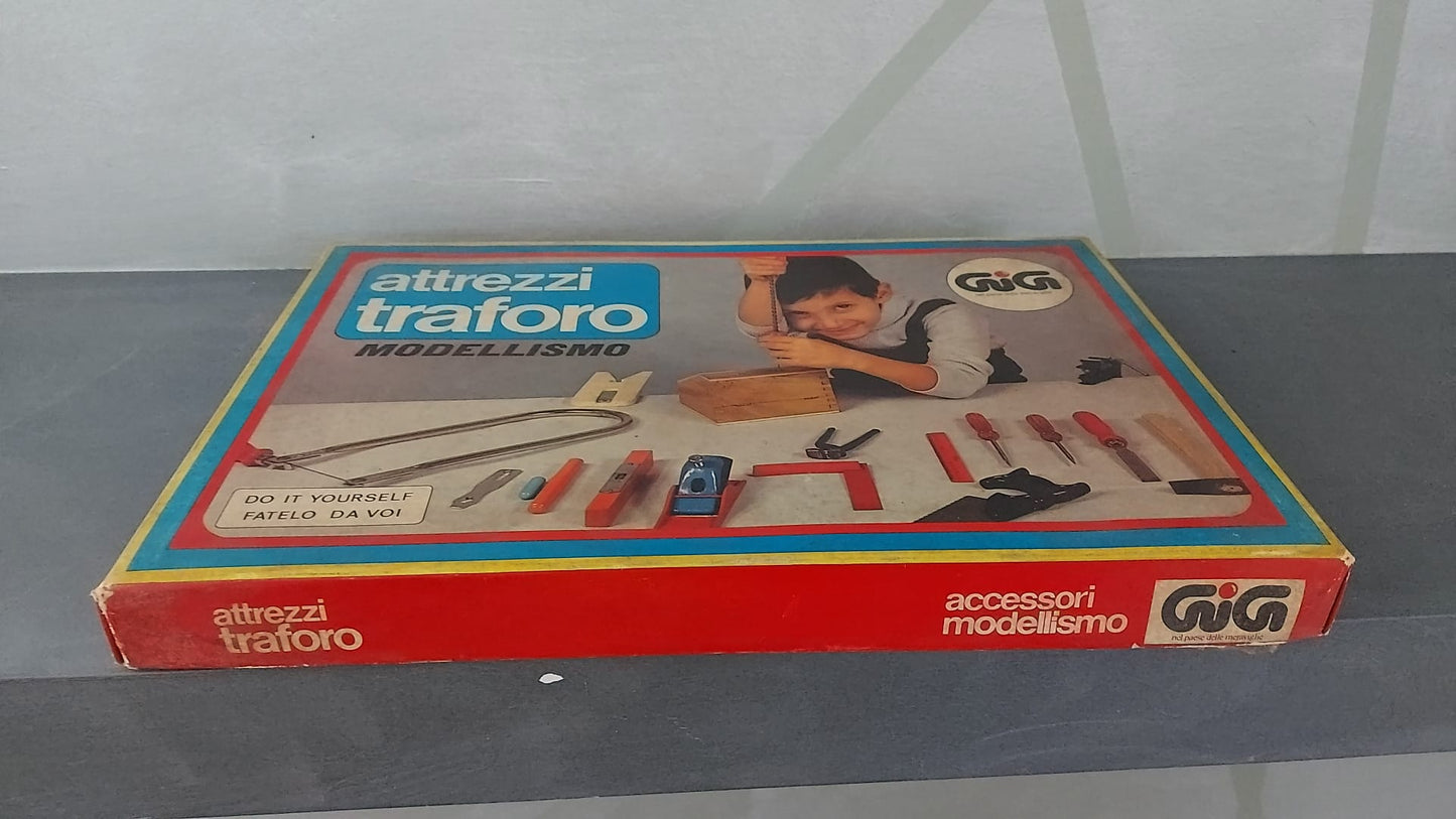 ATTREZZI TRAFORO MODELLISMO GIG - NUOVO MAI APERTO