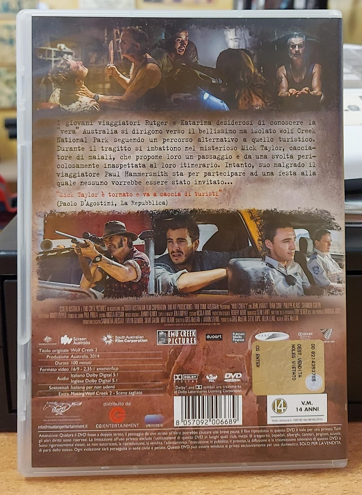 WOLF CREEK 2 LA PREDA SEI TU