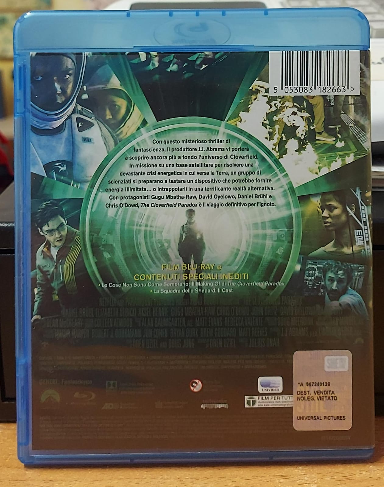 THE CLOVERFIELD PARADOX