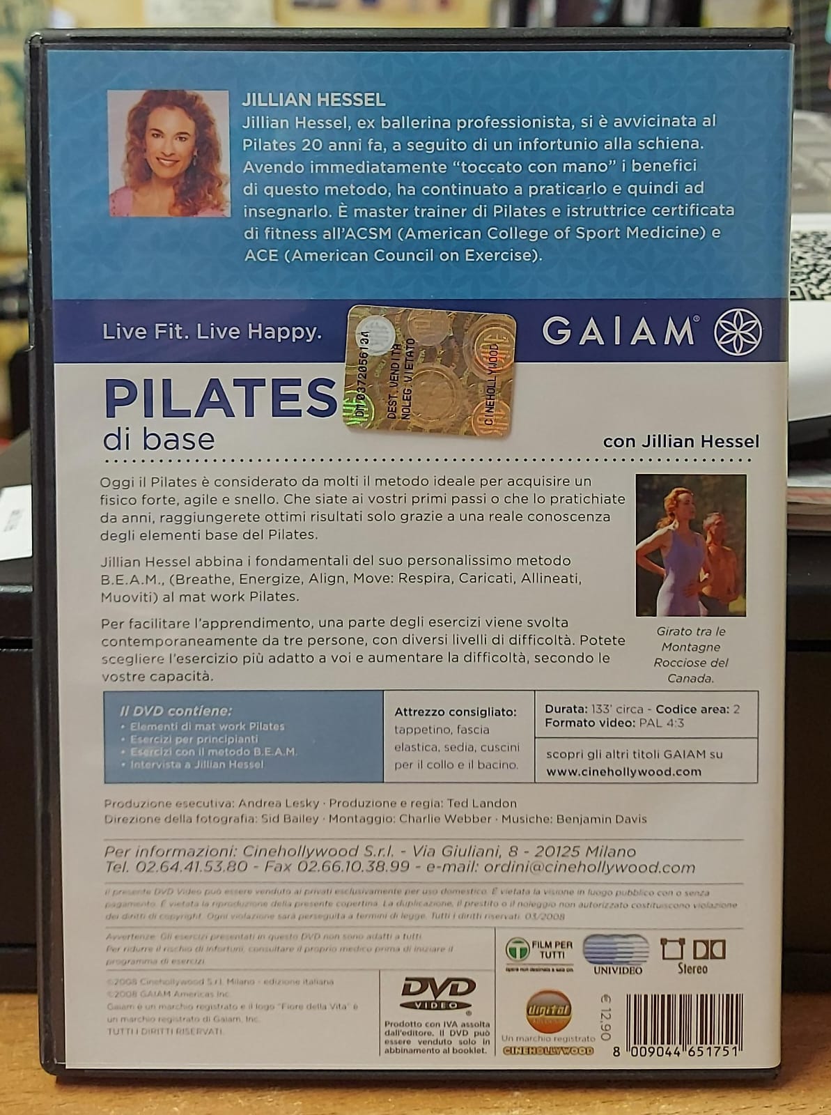 PILATES DI BASE CON JILLIAN HESSEL