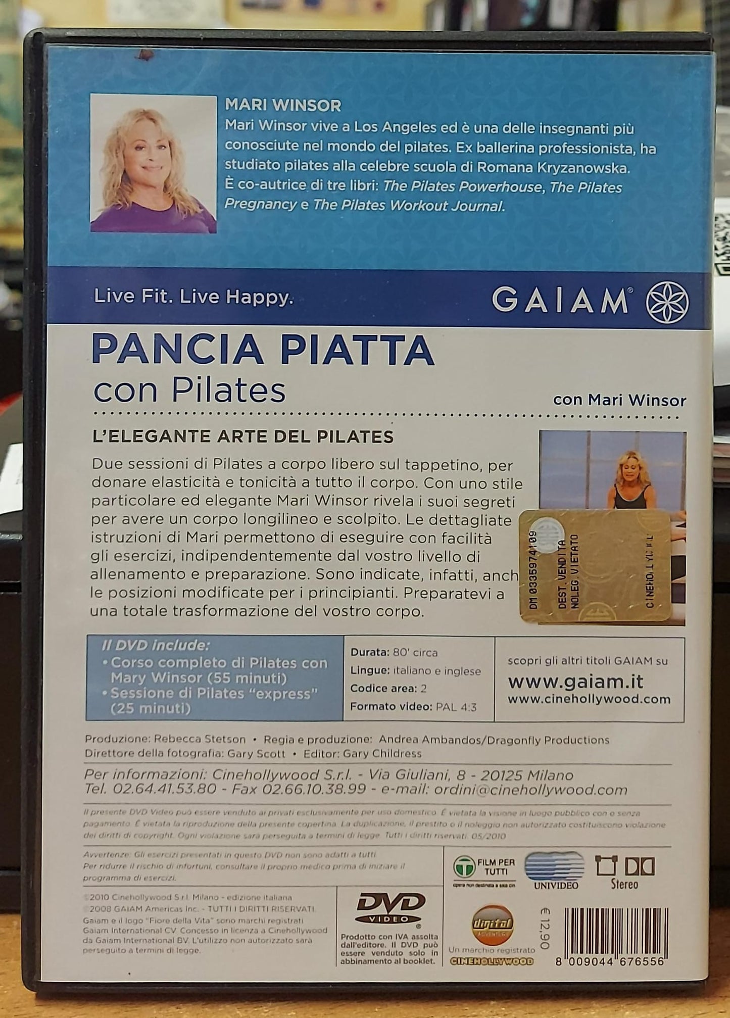 PANCIA PIATTA CON PILATES CON MARI WINSOR