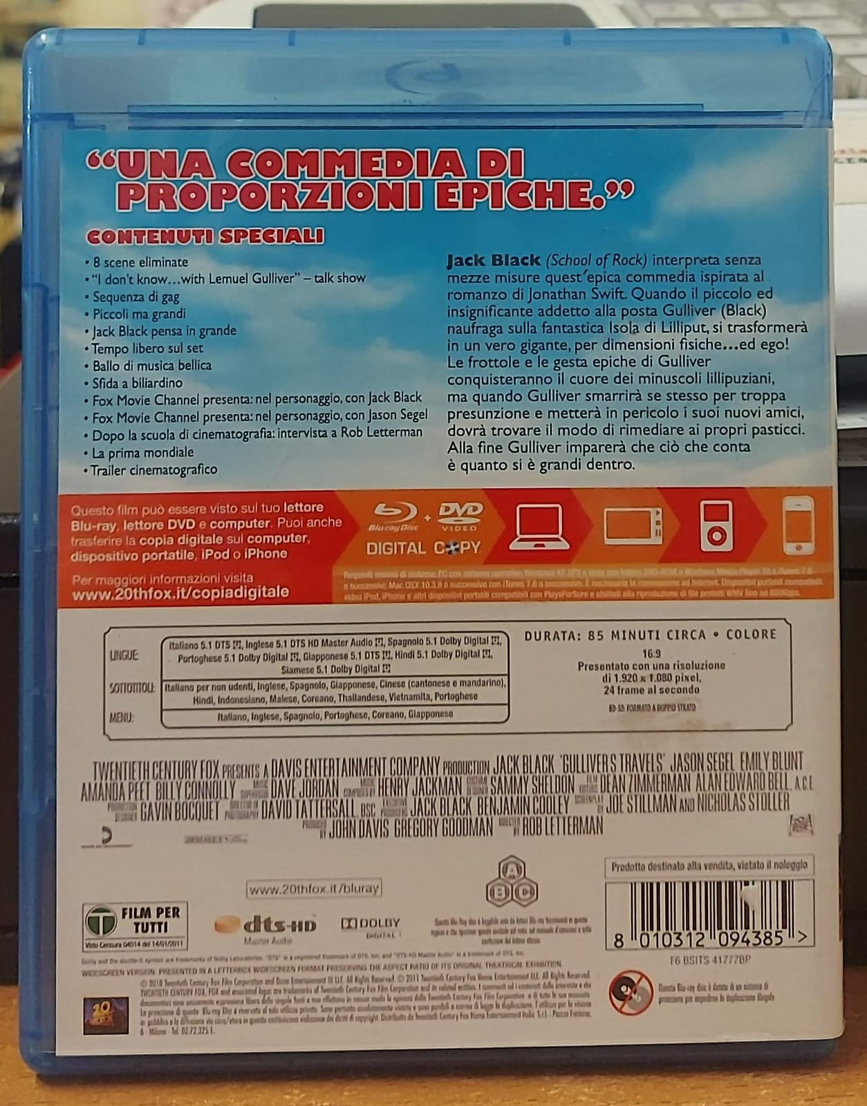 I FANTASTICI VIAGGIO DI GULLIVER