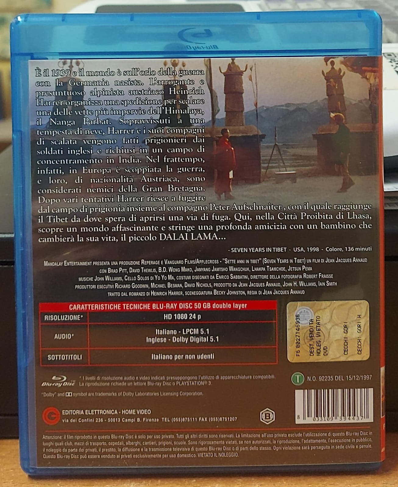 SETTE ANNI IN TIBET